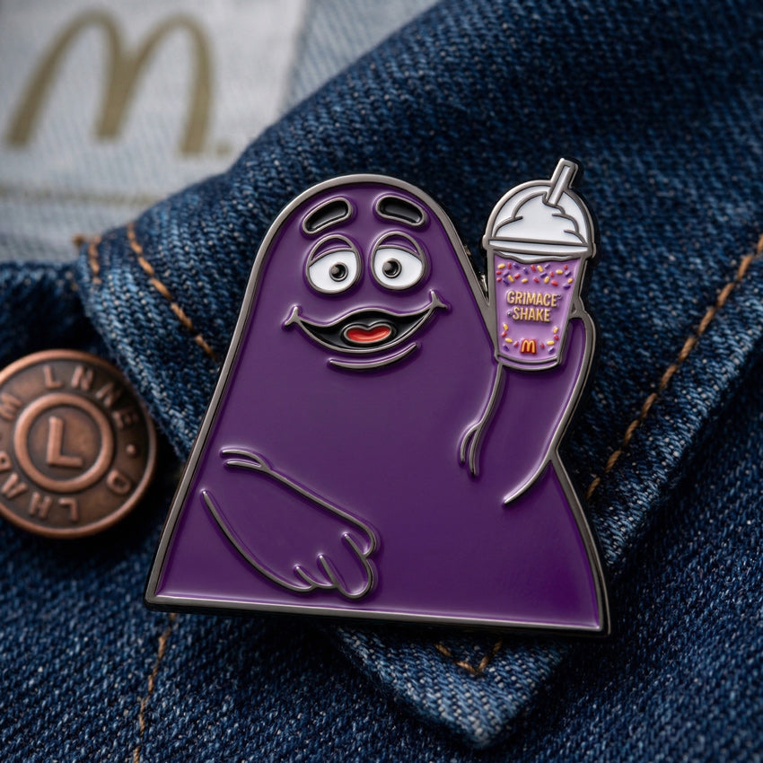 Grimace Shake Pin