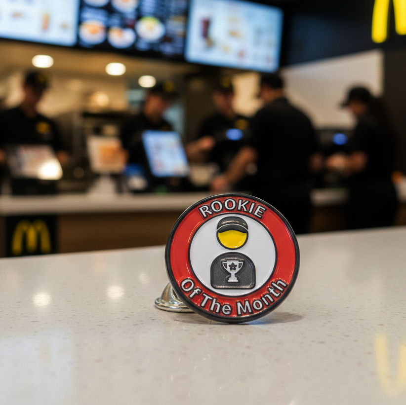 Rookie of the Month Pin