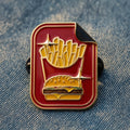 Fries & Burger Pins