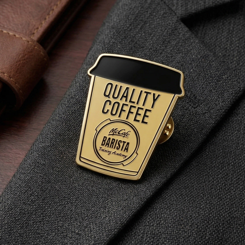 Quality Coffee Pin