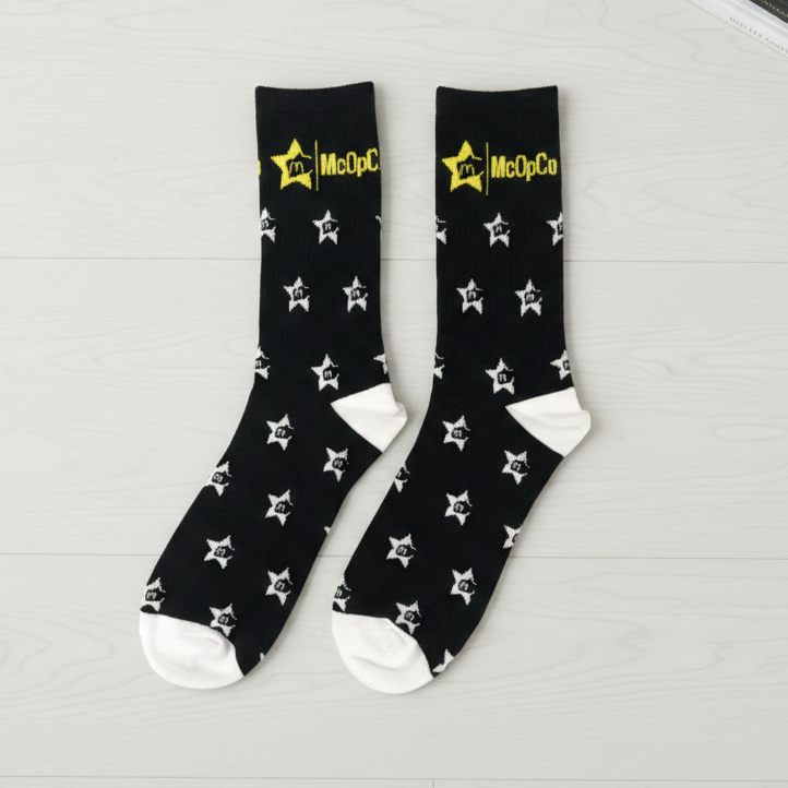 Custom Knitted Crew Socks