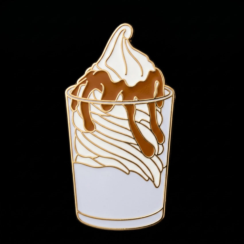 Hot Caramel Sundae Pin