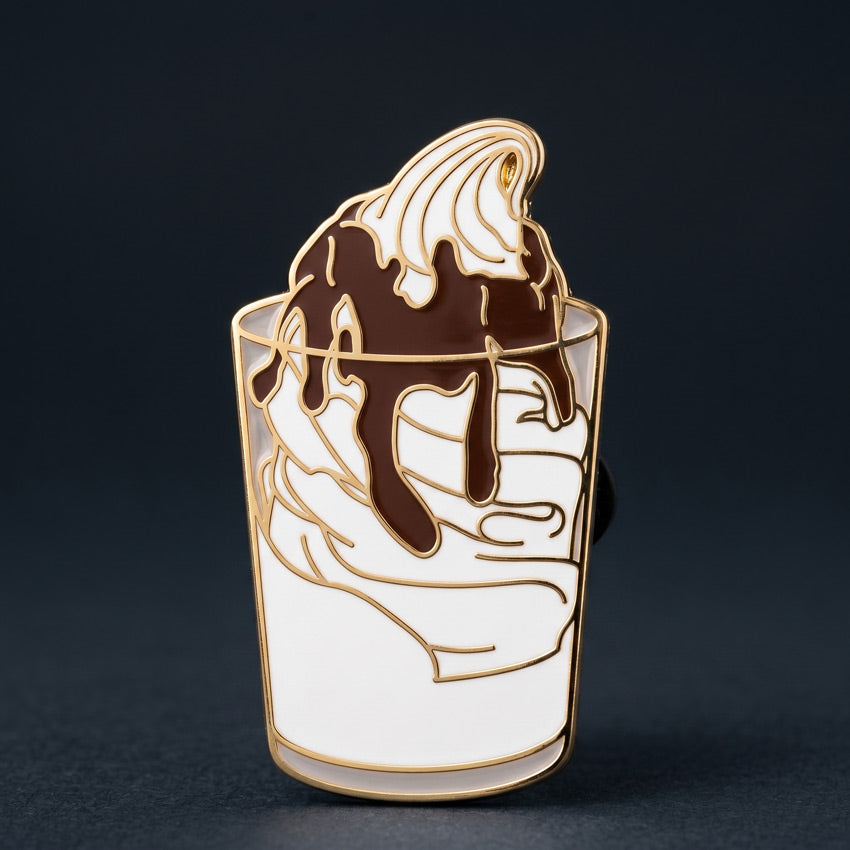 Hot Fudge Sundae Pin