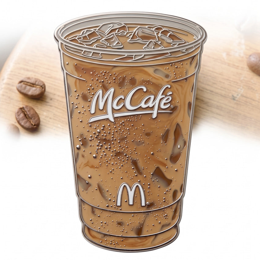 Iced Coffee Pin